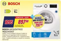 Bosch - Asciugatrice WQG243D6IT