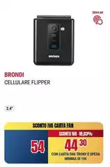 Brondi - Cellulare Flipper