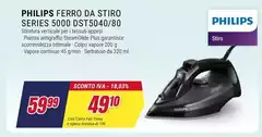 Philips - Ferro Da Stiro Series 5000 DST5040/80
