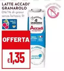 Granarolo - Latte Accadi'