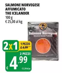 The icelander - Salmone Norvegese Affumicato