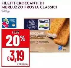 Frosta - Filetti Croccanti Di Merluzzo