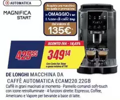 De Longhi Macchina Da Caffè Automatica Ecam220.22gb