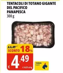 Pana pesca - Tentacoli Di Totano Gigante Del Pacifico