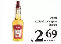 Ponti - Aceto Di Mele Spray