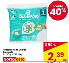 Granarolo - Mozzarella Alta Qualità