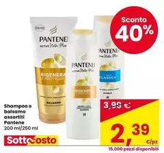 Pantene - Shampoo O Balsamo