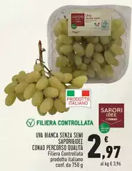 Semi - Uva Bianca Senza  Sapori&Idee