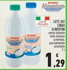 Conad - Latte UHT Alimentum
