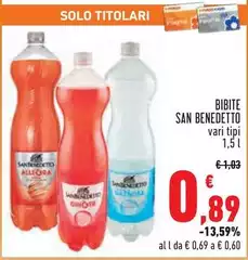 San Benedetto - Bibite