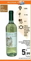 Vigneti a prua - Vermentino Golfo El Tigulido Uovo
