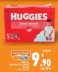 Huggies - Pannolini, Mutandina Little Movers