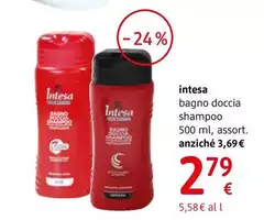 Intesa - Bagno Doccia O Gel Doccia + Shampoo 500 Ml, Assort.