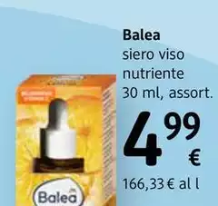 Balea - Siero Viso Nutriente Con Vitamina C 30 Ml