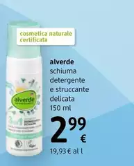 Alverde - Schiuma Detergente Per Il Viso Con Amamelide E Camomilla 150 Ml