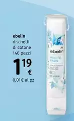 Ebelin - Dischetti Di Cotone 140 Pezzi 