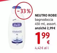 Neutro Roberts - Bagnodoccia  Senza Sapone 450 Ml, Assort.