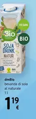 Dmbio - Bevanda Di Soia Al Naturale 1 L