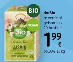 Dmbio - Tè Verde Al Gelsomino 20 Bustine