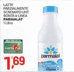 Parmalat - Latte Parzialmente Scremato UHT Bontà Linea