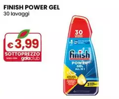 Finish - Power Gel 30 Lavaggi