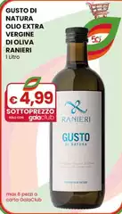 Ranieri - Gusto Di Natura Olio Extra Vergine Di Oliva 1 Litro