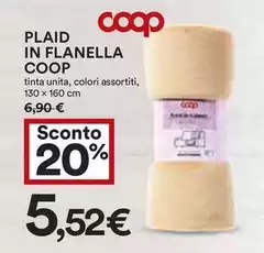 Coop - Plaid In Flanella
