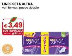 Lines - Seta Ultra Vari Formati Pacco Doppio