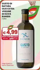 Ranieri - Gusto Di Natura Olio Extra Vergine Di Oliva 1 Litro