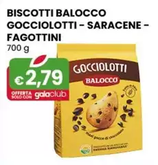 Balocco - Biscotti Gocciolotti-Saracene-Fagottini 700 G