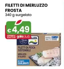 Frosta - Filetti Di Merluzzo 340 G Surgelato