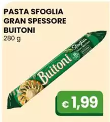 Buitoni - Pasta Sfoglia Gran Spessore 280 G