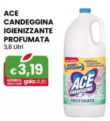 Ace - Candeggina Igienizzante Profumata 3,8 Litri