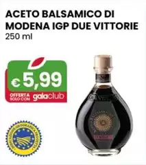 Due Vittorie - Aceto Balsamico Di Modena IGP 250 Ml
