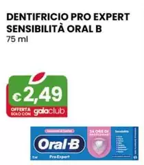 Oral B - Dentifricio Pro Expert Sensibilità 75 Ml