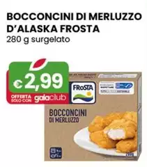 Frosta - Bocconcini Di Merluzzo D’alaska  280 G Surgelato