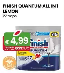 Finish - Quantum All In 1 Lemon 27 Caps