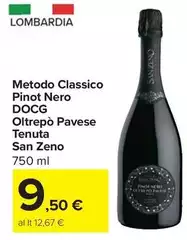 Pinot Nero - Metodo Classico  DOCG Oltrepò Pavese