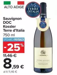 Kossler - Sauvignon DOC Terre D'Italia