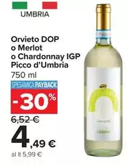 Picco D'Umbria - Orvieto DOP O Merlot O Chardonnay IGP