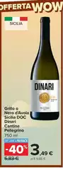 San Pellegrino - Grillo O Nero D'Avola Sicilia DOC D'Annie