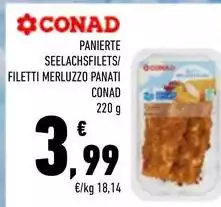 Conad - Filetti Merluzzo Panati