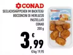 Conad - Bocconcini Di Merluzzo Pastellati