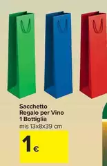 Sacchetto Regalo Per Vino 1 Bottiglia Sacchetto Regalo Per Vino 1 Bottiglia