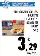 Frosta - Polpette Di Merluzzo Norvegese