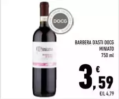 Miniato - Barbera D'Asti DOCG