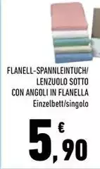 Lenzuolo Sotto Con Angoli In Flanella