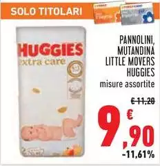 Huggies - Pannolini, Mutandina Little Movers