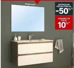 Mobile Da Bagno Sospeso Oslo Finitura Rovere Tabacco E Frontali Bianco Opaco Mobile Da Bagno Sospeso Oslo Finitura Rovere Tabacco E Frontali Bianco Opaco