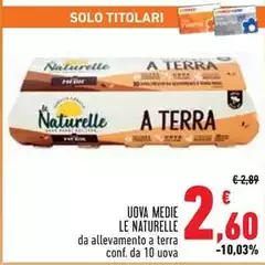 Le Naturelle - Uova Medie